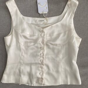 Commense Women's Button-Up Top